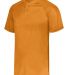 Augusta Sportswear 1566 Youth Attain Two-Button Je in Power orange front view