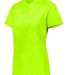 Augusta Sportswear 1567 Women's Attain Two-Button  in Lime front view