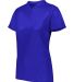 Augusta Sportswear 1567 Women's Attain Two-Button  in Purple side view
