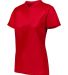Augusta Sportswear 1567 Women's Attain Two-Button  in Red side view