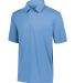 Augusta Sportswear 5018 Youth Vital Sport Shirt in Columbia blue front view