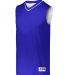 Augusta Sportswear 153 Youth Reversible Two Color  in Purple/ white side view
