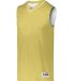 Augusta Sportswear 153 Youth Reversible Two Color  in Vegas gold/ white side view