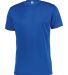 Augusta Sportswear 4790 Attain Wicking Set-in Shor in Royal front view