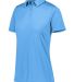 Augusta Sportswear 5019 Women's Vital Sport Shirt in Columbia blue front view