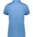 Augusta Sportswear 5019 Women's Vital Sport Shirt in Columbia blue back view