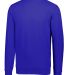 Augusta Sportswear 5416 60/40 Fleece Crewneck Swea in Purple front view