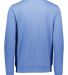 Augusta Sportswear 5416 60/40 Fleece Crewneck Swea in Columbia blue back view