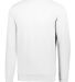 Augusta Sportswear 5416 60/40 Fleece Crewneck Swea in White front view