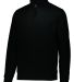 Augusta Sportswear 5422 60/40 Fleece Pullover in Black front view