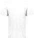 Augusta Sportswear 3066 Youth Triblend Short Sleev in White back view