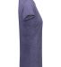 Augusta Sportswear 3067 Women's Triblend Short Sle in Navy heather side view