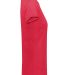 Augusta Sportswear 3067 Women's Triblend Short Sle in Red heather side view