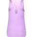 Augusta Sportswear 3079 Girls' Lux Triblend Tank T in Light lavender heather back view