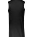 Augusta Sportswear 1730 Step-Back Basketball Jerse in Black/ white back view