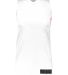 Augusta Sportswear 1732 Women's Step-Back Basketba in White/ red front view