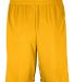 Augusta Sportswear 1734 Youth Step-Back Basketball in Gold/ white back view