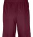 Augusta Sportswear 1734 Youth Step-Back Basketball in Maroon/ white back view