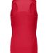 Augusta Sportswear 2436 Women's Crossover Tank Top in Red/ white back view