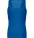 Augusta Sportswear 2437 Girls Crossover Tank Top in Royal/ white back view