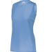 Augusta Sportswear 4794 Women's Sleeveless Wicking in Columbia blue side view