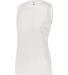 Augusta Sportswear 4794 Women's Sleeveless Wicking in White side view