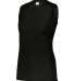 Augusta Sportswear 4794 Women's Sleeveless Wicking in Black side view