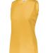 Augusta Sportswear 4795 Girls' Sleeveless Wicking  in Gold front view
