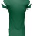 Augusta Sportswear 9582 Slant Football Jersey in Dark green/ white back view