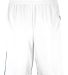 Augusta Sportswear 1733 Step-Back Basketball Short in White/ navy back view