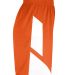 Augusta Sportswear 1733 Step-Back Basketball Short in Orange/ white side view