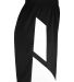 Augusta Sportswear 1733 Step-Back Basketball Short in Black/ white side view