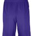 Augusta Sportswear 1733 Step-Back Basketball Short in Purple/ white back view
