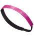 Augusta Sportswear 6703 Glitter Headband in Power pink front view