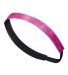 Augusta Sportswear 6703 Glitter Headband in Power pink side view