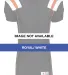 Augusta Sportswear 9580 T-Form Football Jersey Royal/ White front view