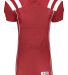 Augusta Sportswear 9580 T-Form Football Jersey in Red/ white front view