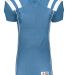 Augusta Sportswear 9580 T-Form Football Jersey in Columbia blue/ white front view