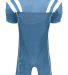 Augusta Sportswear 9580 T-Form Football Jersey in Columbia blue/ white back view