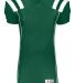 Augusta Sportswear 9580 T-Form Football Jersey in Dark green/ white front view