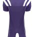 Augusta Sportswear 9580 T-Form Football Jersey in Purple/ white back view