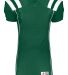 Augusta Sportswear 9581 Youth T-Form Football Jers in Dark green/ white front view