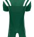 Augusta Sportswear 9581 Youth T-Form Football Jers in Dark green/ white back view