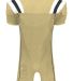 Augusta Sportswear 9581 Youth T-Form Football Jers VG GOLD/ BLK/ WH back view