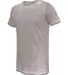J America 8115 Zen Jersey Short Sleeve T-Shirt Cement side view
