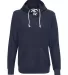 J America 8694 Women’s French Terry Sport Lace S Navy front view