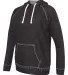 J America 8695 Shore French Terry Hooded Pullover Charcoal side view
