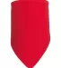 Rabbit Skins 1012 Premium Jersey Bandana Bib RED/ WHITE front view
