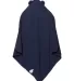 Rabbit Skins 1013 Terry Cloth Hooded Towel with Ea NAVY back view