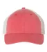 Sportsman SP530 Pigment-Dyed Cap Red/ Stone front view